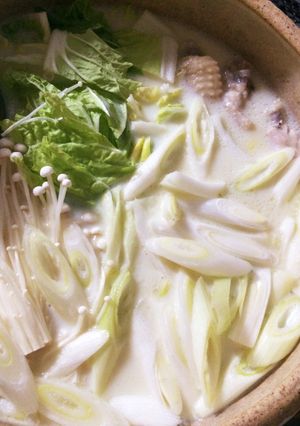 美肌の鳥塩豆乳鍋-レシピのメイン写真