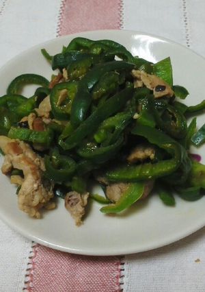 豚肉とピーマンのしょうゆ炒め-レシピのメイン写真