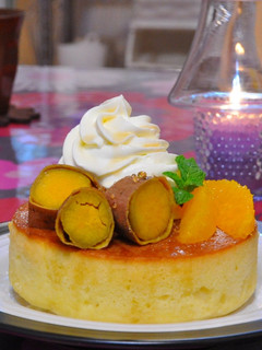 専門店みたい♪厚さ3.5cmのパンケーキ-レシピのメイン写真