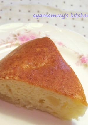 簡単☆アップルヨーグルト炊飯器ケーキ-レシピのメイン写真