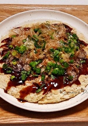 おから＆豆腐＆米粉＊キャベツお好み焼き-レシピのメイン写真