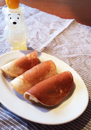 はちみつとクリームチーズのパンケーキ-レシピのメイン写真