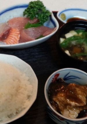 血管プラークダイエット食70（刺身セット-レシピのメイン写真