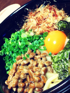 納豆うどん-レシピのメイン写真