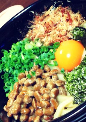 納豆うどん-レシピのメイン写真