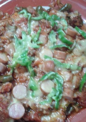 焼き餅ピザ あったか！-レシピのメイン写真