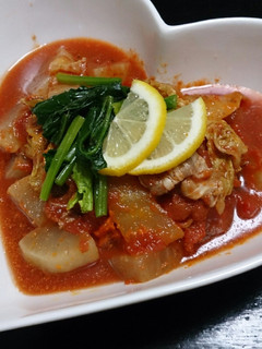 和風だけじゃない！✿大根と豚肉のトマト煮-レシピのメイン写真