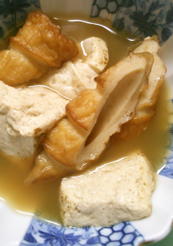 朝食等に！ 節約 竹輪と 豆腐の 煮物！-レシピのメイン写真