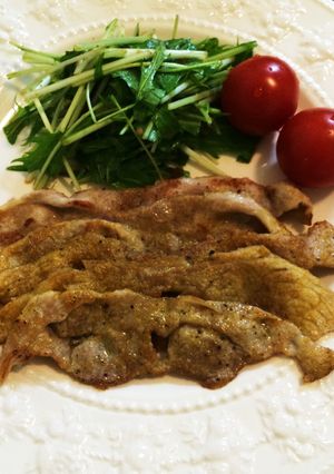 簡単♪豚肉のカレー焼き-レシピのメイン写真