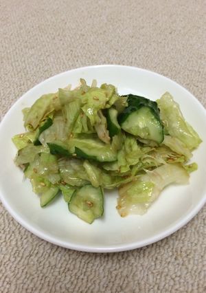 レタスときゅうりでお箸が止まらないサラダ-レシピのメイン写真