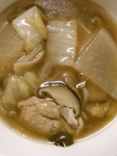 白菜 大根 豚肉の とろ旨 中華煮込み-レシピのメイン写真