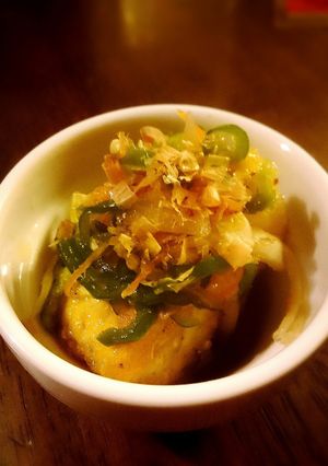 揚げない揚げ出し豆腐の南蛮漬け-レシピのメイン写真