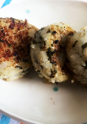 栄養満点な焼きおにぎり-レシピのメイン写真