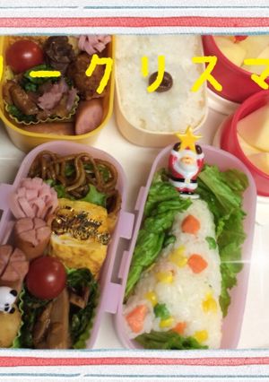 簡単☆クリスマス弁当-レシピのメイン写真