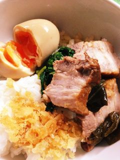 簡単☆あげたまチャーシュー丼-レシピのメイン写真