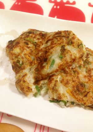 トロロの野菜たっぷり具沢山焼き♪-レシピのメイン写真