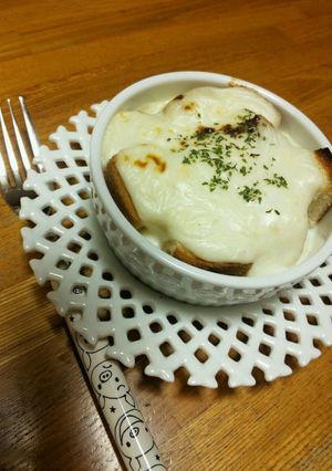パンdeグラタン～ココットカマン★♪-レシピのメイン写真