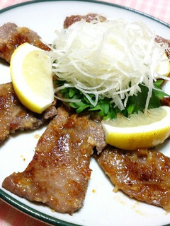 柔らか~牛タン塩麹漬け焼き-レシピのメイン写真
