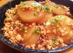 カブ(大根)のトロトロそぼろあん♡-レシピのメイン写真