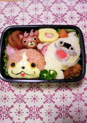 妖怪ウォッチ仲良しジバニャン×ウィスパー-レシピのメイン写真