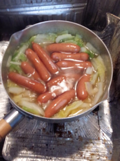 白菜とソーセージのコンソメ煮-レシピのメイン写真
