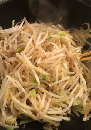 5分でウマッ!もやしとネギの味噌炒め-レシピのメイン写真
