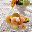 海老と芽キャベツのピクルス