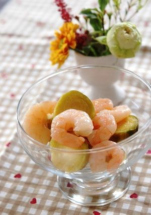 海老と芽キャベツのピクルス-レシピのメイン写真