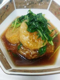大根で揚げ出し-レシピのメイン写真