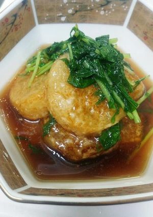 大根で揚げ出し-レシピのメイン写真