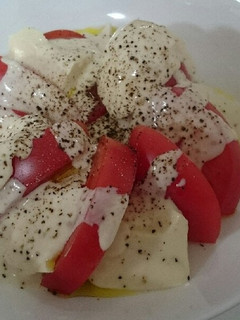簡単☆トマトと豆腐のカプレーゼ-レシピのメイン写真