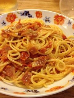 アマトリチアーナ(スパゲッティで)-レシピのメイン写真