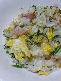 人参と人参葉のチャーハン-レシピのメイン写真