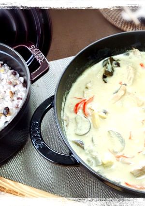 ココナッツグリーンカレー-レシピのメイン写真