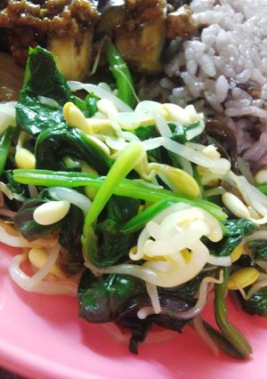 ５分でできる！塩昆布とほうれん草のナムル-レシピのメイン写真