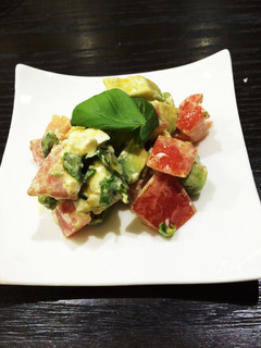 アボカドとトマトのクリームチーズ和え-レシピのメイン写真