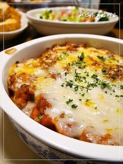 ごろごろお肉とエリンギ✿ミートグラタン-レシピのメイン写真