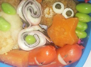 子供　お弁当おかず簡単　ハムのりチーズ-レシピのメイン写真