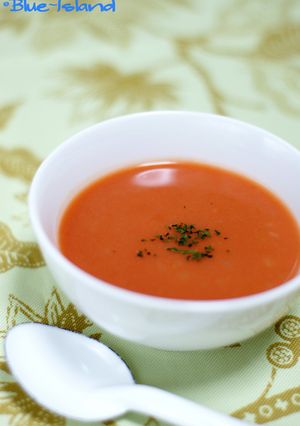 簡単♪トマトとじゃがいものポタージュ♪-レシピのメイン写真