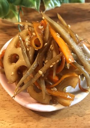定番の美味しさ♡きんぴらごぼう-レシピのメイン写真