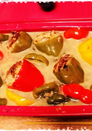 簡単＊ヘルシー肉詰めピーマン＊-レシピのメイン写真