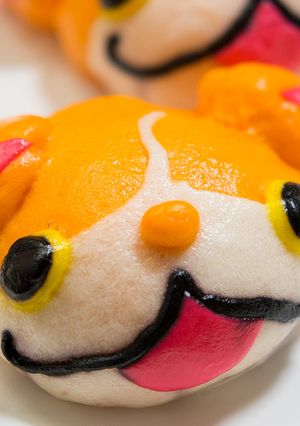 ジバニャンまん 妖怪ウォッチキャラ肉まん-レシピのメイン写真