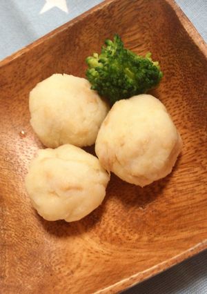 パン耳ポテトボール☆離乳食完了期-レシピのメイン写真