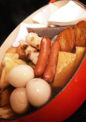 おでん☆めんつゆで簡単（ルクルーゼ）-レシピのメイン写真