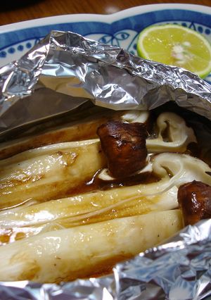 松茸のホイル焼き-レシピのメイン写真