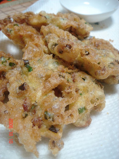 納豆と梅肉ふわサク掻揚げ-レシピのメイン写真