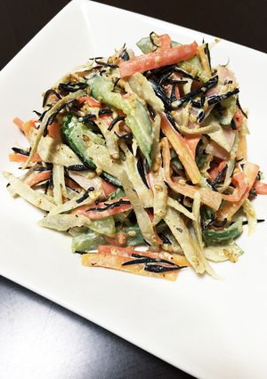 栄養満点☆ひじきのゴボウサラダ-レシピのメイン写真