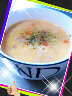 簡単牛乳スープ-レシピのメイン写真