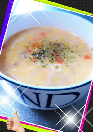 簡単牛乳スープ-レシピのメイン写真