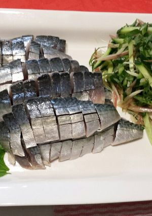 魚屋伝授しめ鯖 アニサキス対策付き-レシピのメイン写真